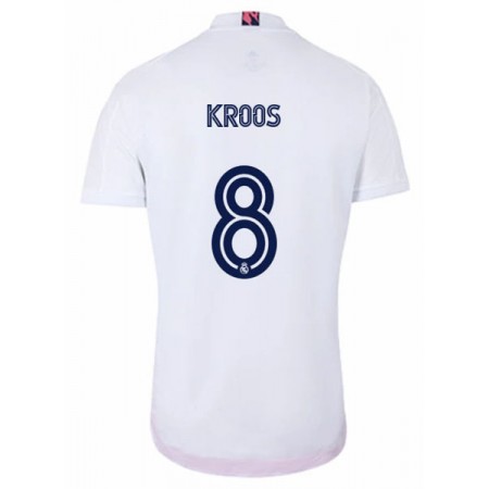 Real Madrid Fotbollströjor Toni Kroos 8 Hemma tröja 2020/21 Kortärmad